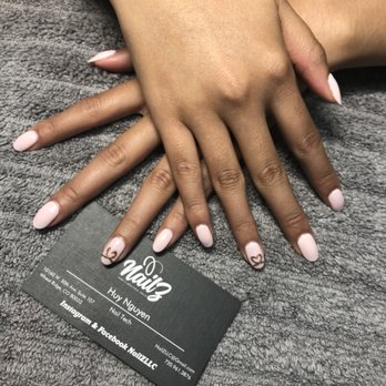 NailZ - Shellac Manicure with hand paint design add-on. - Nail Salons Near Me - Wheat Ridge, Colorado