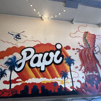Papi Tacos & Churros - Mural - Tacos Near Me - Santa Monica, California