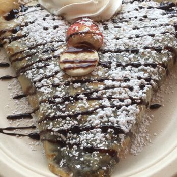 Crepe Crazy - Nutella with add on strawberries and banana - Creperies Near Me - Austin, Texas Crepe Crazy - Nutella with add on strawberries and banana - Creperies Near Me - Austin, Texas