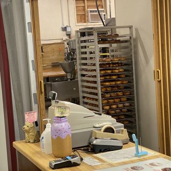 Carol Lee Donuts - a doughnut shop counter - Bakeries Near Me - Blacksburg, Virginia