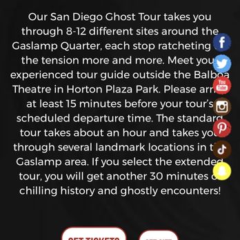 San Diego Ghosts - Walking Tours Near Me