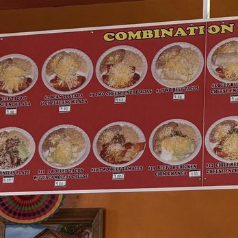 Tacos El Jefe - Another 1/3 of the menu board as of August 2026. - Mexican Near Me - Cedar City, Utah Tacos El Jefe - Another 1/3 of the menu board as of August 2026. - Mexican Near Me - Cedar City, Utah