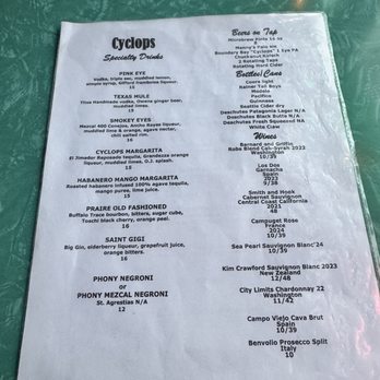 Cyclops Cafe and Lounge - Burgers Near Me - Seattle, Washington