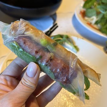 Anh Hong - My second attempt at spring rolling with the pork. So yummy - Vietnamese Near Me - San Francisco, California