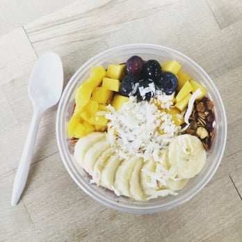 SoBoL - A regular acai bowl with mango  delicious! - Juice Bars & Smoothies Near Me - Sayville, New York