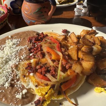 Las Mañanitas - Huevos Rancheros with papas - Mexican Near Me - Clovis, California