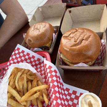 Small Cheval- Wicker Park - Signature Double Cheeseburger Plant Based Burger Golden Fries - Burgers Near Me - Chicago, Illinois Small Cheval- Wicker Park - Signature Double Cheeseburger Plant Based Burger Golden Fries - Burgers Near Me - Chicago, Illinois