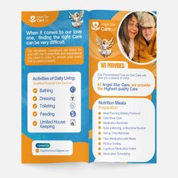 Angel Star Care - Flyers