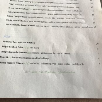 Adelaide Oyster House - Menu - Tapas Bars Near Me - St. John's, Newfoundland and Labrador