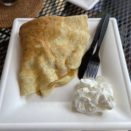 Apple, Honey & Brie Crepe