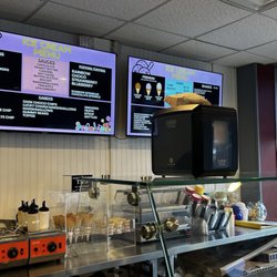 Ice Cream Bar + Menu