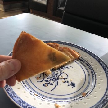 Noodles Fresh - see that dark thing in the thin greasy "chip". that is supposed to be a scallion. - Tea Rooms Near Me - El Cerrito, California Noodles Fresh - see that dark thing in the thin greasy "chip". that is supposed to be a scallion. - Tea Rooms Near Me - El Cerrito, California