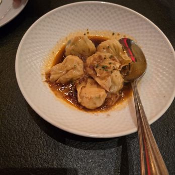 Panda Inn - Lobster and shrimp wontons in chili sauce - Chinese Near Me - Glendale, California