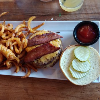 Waterfront Warehouse - Merk's Burger was sooo cheesy and killer! - Gastropubs Near Me - Kenosha, Wisconsin Waterfront Warehouse - Merk's Burger was sooo cheesy and killer! - Gastropubs Near Me - Kenosha, Wisconsin