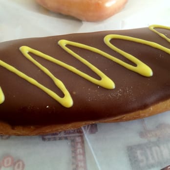 Krispy Kreme - Banana creme eclair - Donuts Near Me - Orange, California