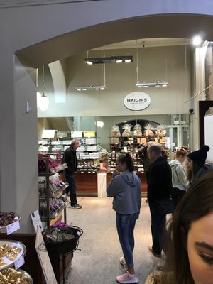 Haigh's Chocolates Block Arcade by null