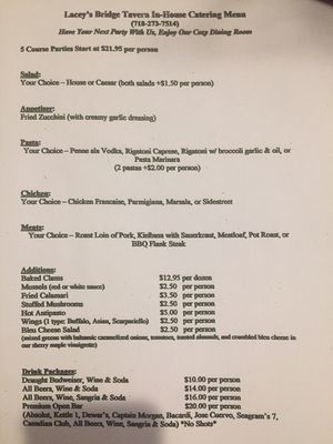 Menu photo 8 Lacey's Bridge Tavern Staten Island, NY Menu photo 8 Lacey's Bridge Tavern Staten Island, NY