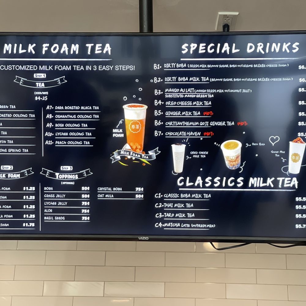 Feng Cha - Milpitas - Menu - Desserts Near Me - Milpitas, California Feng Cha - Milpitas - Menu - Desserts Near Me - Milpitas, California