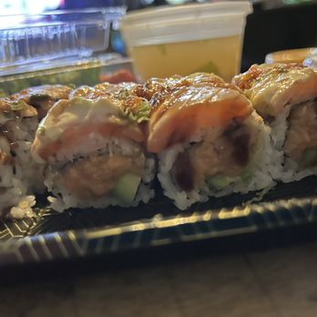 Mandarin Asian Bistro - Salmon lover roll - Ramen Near Me - Jacksonville, North Carolina Mandarin Asian Bistro - Salmon lover roll - Ramen Near Me - Jacksonville, North Carolina