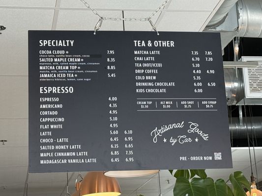 Menu photo 1 Artisanal Goods by CAR Pasadena, CA Menu photo 1 Artisanal Goods by CAR Pasadena, CA