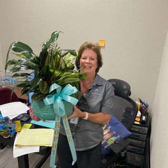 Flowerama of Plano - Moll The Doll, mybtrophy wife gets surprise at work! - Florists Near Me - Plano, Texas Flowerama of Plano - Moll The Doll, mybtrophy wife gets surprise at work! - Florists Near Me - Plano, Texas