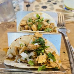 Mekiko Cantina - Chicken street tacos.