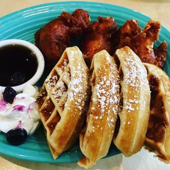 Over the Counter - Chicken and waffles - delicious - New American Near Me - Worthington, Ohio