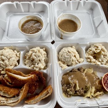 CK Hawaiian BBQ - a variety of food items in a styrofoam container - Asian Fusion Near Me - Boise, Idaho CK Hawaiian BBQ - a variety of food items in a styrofoam container - Asian Fusion Near Me - Boise, Idaho