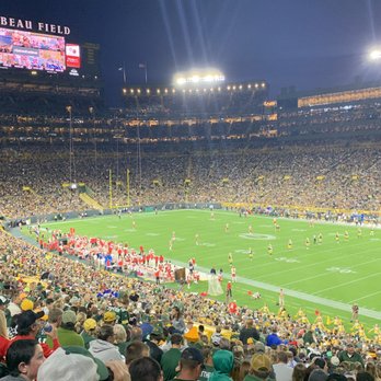 Lambeau Field - Lower level seats - Stadiums & Arenas Near Me - Green Bay, Wisconsin Lambeau Field - Lower level seats - Stadiums & Arenas Near Me - Green Bay, Wisconsin