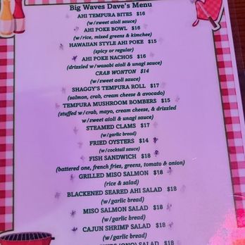 Big Wave Dave's - Sports Bars Near Me - Kapaa, Hawaii