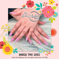 Epic Nails & Lashes Bar - Come to us for the best manicures and pedicures in town!!!
We provide a wide variety of nail polish colors, glitter designs, and nail ar