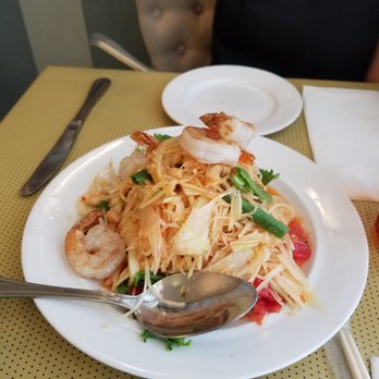 Sisters Thai - Shrimp papaya salad - Thai Near Me - Fairfax, Virginia