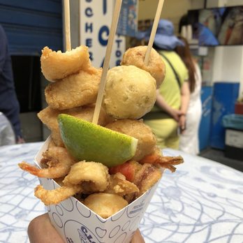 C.I.C.A Fritoria - Mixed seafood - Fish & Chips Near Me - Amalfi, SA C.I.C.A Fritoria - Mixed seafood - Fish & Chips Near Me - Amalfi, SA