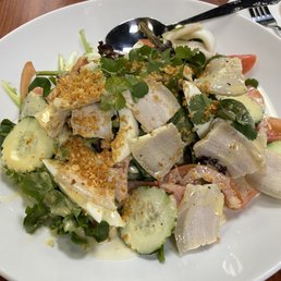 Yum Lao salad, sauce/dressing is Yum Lao salad, sauce/dressing is