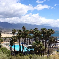 View of the pool from SBCC
