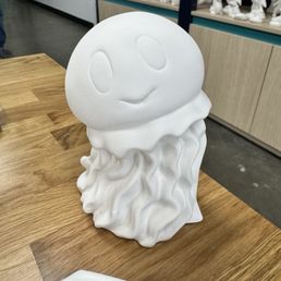 Jellyfish: my pottery piece Jellyfish: my pottery piece