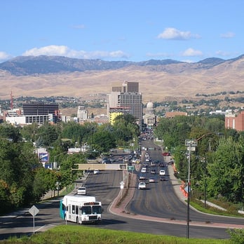 Nate Wheeler - View of Boise from the old Train Depot. - Real Estate Agents Near Me