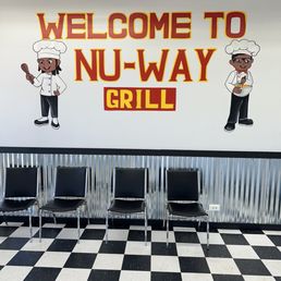 Artwork and seating Artwork and seating