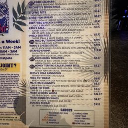 Menu Menu