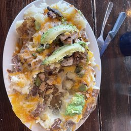 Santa Fe chicken spud Santa Fe chicken spud