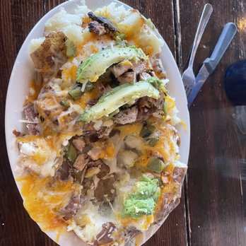 Rib Hut - Santa Fe chicken spud - Barbeque Near Me - El Paso, Texas Rib Hut - Santa Fe chicken spud - Barbeque Near Me - El Paso, Texas