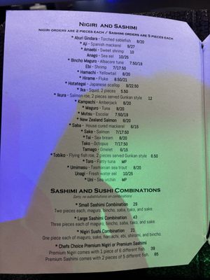 Menu photo 5 Takashi Salt Lake City, UT