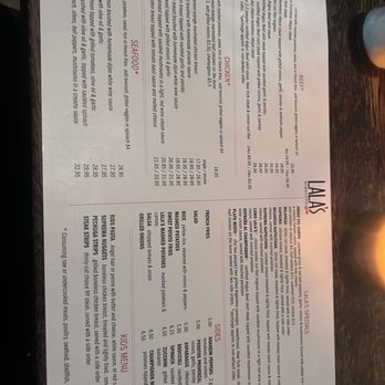 Lala's Argentine Grill - Menu - Argentine Near Me - Studio City, California