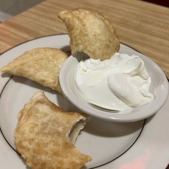 Paprika's - Pierogies with Sour Cream - Hungarian Near Me - Hellertown, Pennsylvania Paprika's - Pierogies with Sour Cream - Hungarian Near Me - Hellertown, Pennsylvania
