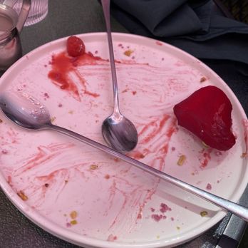insideOUT - Empty plate from Inside Out Brunch! - Lounges Near Me - San Diego, California