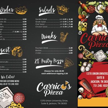 Carrico's Pizza - Get your taste buds ready! - Pizza Near Me - Jackson, Tennessee Carrico's Pizza - Get your taste buds ready! - Pizza Near Me - Jackson, Tennessee