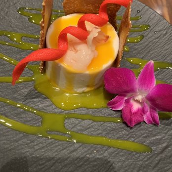Red Bloom - Lychee mousse cake - Asian Fusion Near Me - Reno, Nevada Red Bloom - Lychee mousse cake - Asian Fusion Near Me - Reno, Nevada