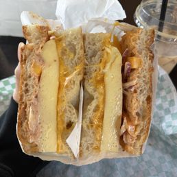 Chipotle cheddar breakfast sandwich Chipotle cheddar breakfast sandwich