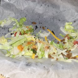 Sorry, I ate it before taking the pic this is what's left of my tacos.