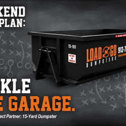 Load-N-Go Dumpsters - The time is now! Let's tackle the garage clutter!